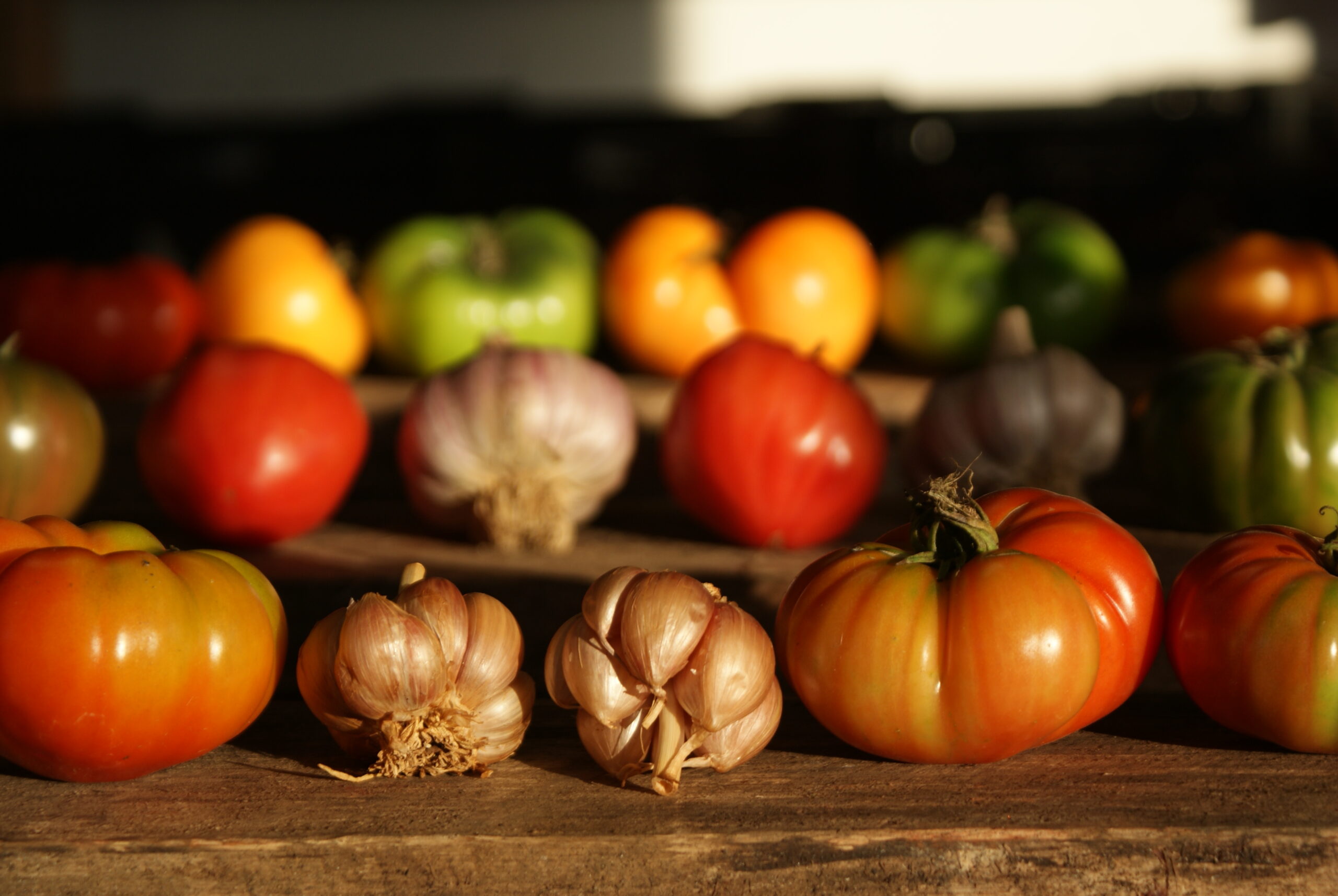 Tasmanian Natural Garlic & Tomatoes